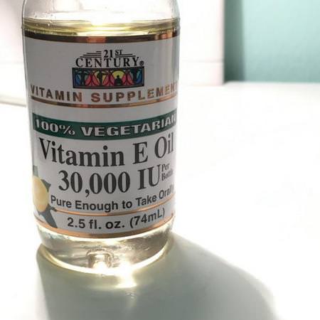 21st Century Vitamin E Vitamin E Oils - Vitamin E-Oljor, Massageoljor, Kropp, Bad