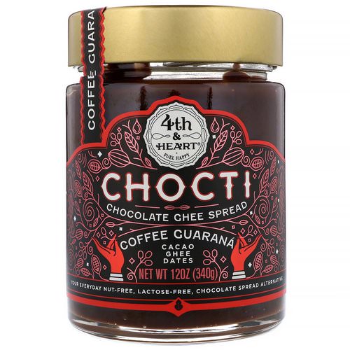 4th & Heart, Chocti Chocolate Ghee Spread, Coffee Guarana, 12 oz (340 g) Review