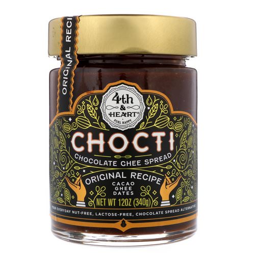 4th & Heart, Chocti Chocolate Ghee Spread, Original Recipe, 12 oz (340 g) Review