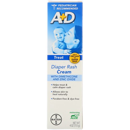 A+D, Diaper Rash Cream with Dimethicone and Zinc Oxide, 4 oz (113 g) Review