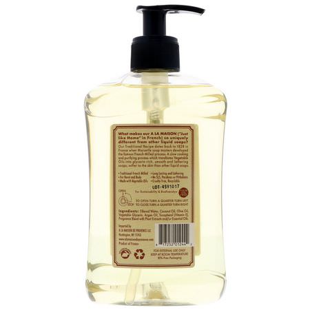 Duschgel, Kroppstvätt, Handtvål, Dusch: A La Maison de Provence, Hand & Body Liquid Soap, Citrus Blossom, 16.9 fl oz (500 ml)