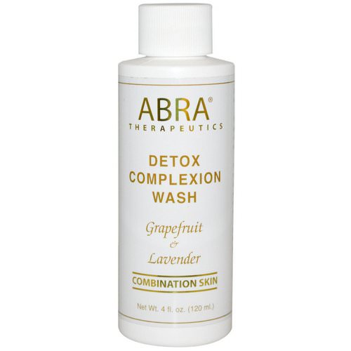 Abra Therapeutics, Detox Complexion Wash, Grapefruit & Lavender, 4 fl oz (120 ml) Review