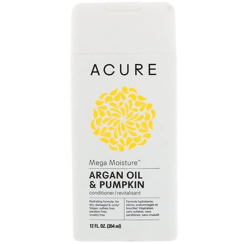 Acure, Mega Moisture Conditioner, Argan Oil & Pumpkin, 12 fl oz (354 ml) Review