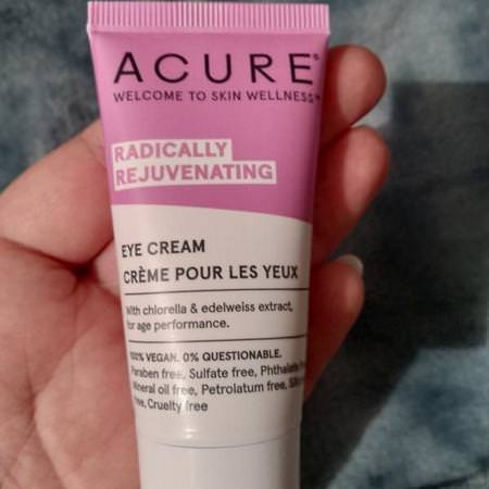 Acure, Radically Rejuvenating Eye Cream, 1 fl oz (30 ml)