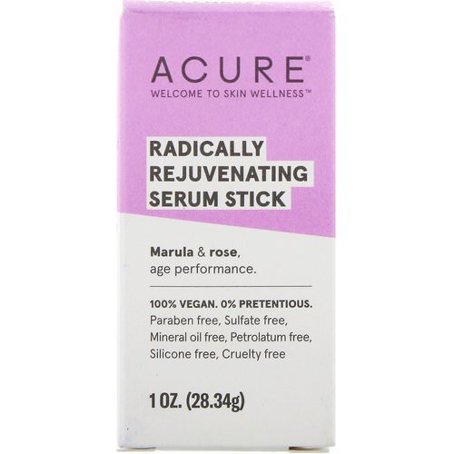 Acure, Radically Rejuvenating, Serum Stick, 1 oz (28.34 g) Review