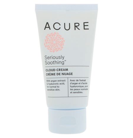 Acure Night Moisturizers Creams Hyaluronic Acid Serum Cream - Grädde, Hyaluronsyra-Serum, Nattfuktare, Krämer