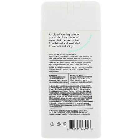 Schampo, Hårvård, Bad: Acure, Simply Smoothing Shampoo, Coconut & Marula, 12 fl oz (354 ml)