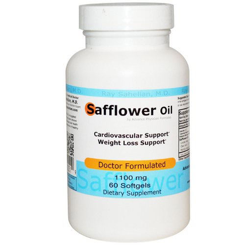 Advance Physician Formulas, Safflower Oil, 1100 mg, 60 Softgels Review