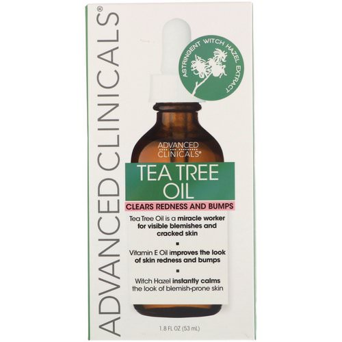 Advanced Clinicals, Tea Tree Oil, 1.8 fl oz (53 ml) Review