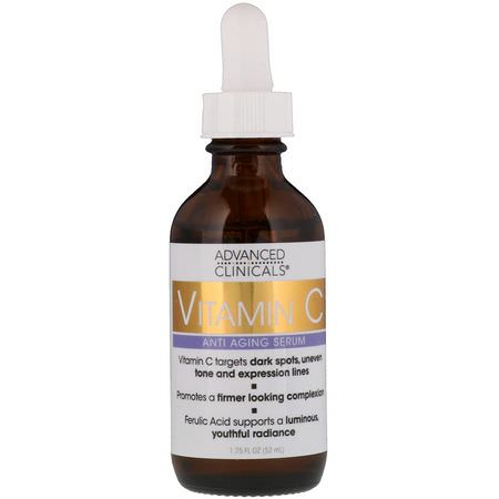 Advanced Clinicals Anti-Aging Firming Vitamin C Beauty - C-Vitamin, Uppstramning, Anti-Aging, Serum
