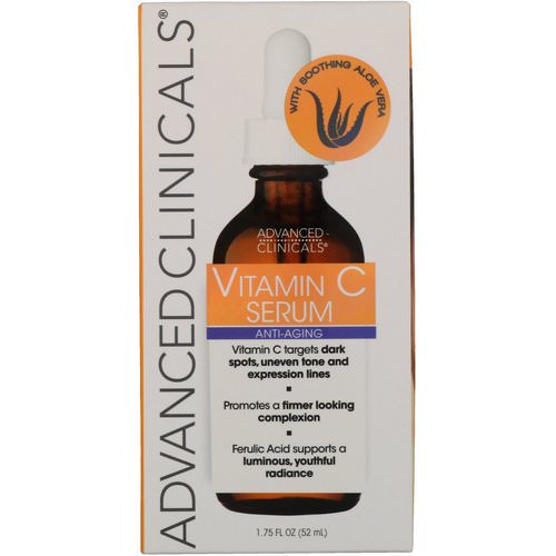 Advanced Clinicals, Vitamin C, Anti Aging Serum, 1.75 fl oz (52 ml) Review