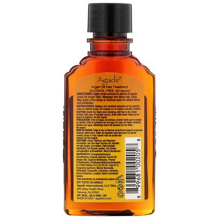 Hårbottenvård, Hårvård, Bad: Agadir, Argan Oil, Hair Treatment, 2.25 fl oz (66.5 ml)