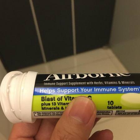 AirBorne Influensa, Hosta, Kall, Vitamin C