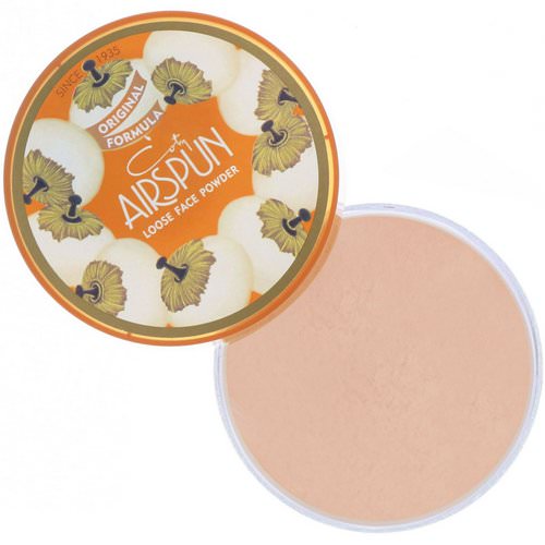 Airspun, Loose Face Powder, Rosey Beige 070-22, 2.3 oz (65 g) Review