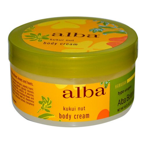 Alba Botanica, Body Cream, Kukui Nut, 6.5 oz (180 g) Review