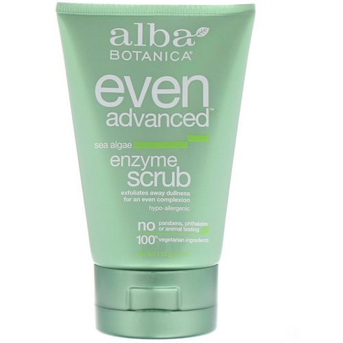 Alba Botanica, Even Advanced, Enzyme Scrub, Sea Algae, 4 oz (113 g) Review