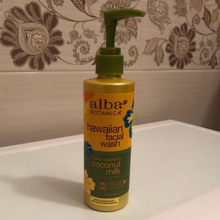 Alba Botanica Coconut Skin Care, Cleansers, Face Wash, Scrub