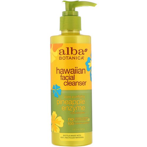 Alba Botanica, Hawaiian Facial Cleanser, Pore Purifying Pineapple Enzyme, 8 fl oz (237 ml) Review