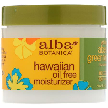 Alba Botanica Face Moisturizers Creams Green Tea Skin Care - Hudvård Av Grönt Te, Krämer, Ansiktsfuktare, Skönhet