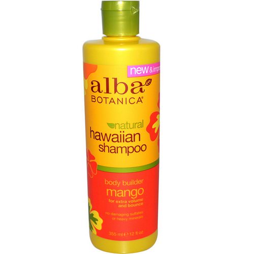 Alba Botanica, Hawaiian Shampoo, Body Builder Mango, 12 fl oz (355 ml) Review