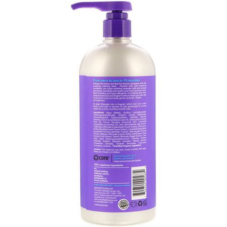Bubble Bath, Shower Gel, Body Wash, Shower: Alba Botanica, Very Emollient, Bath & Shower Gel, French Lavender, 32 fl oz (946 ml)