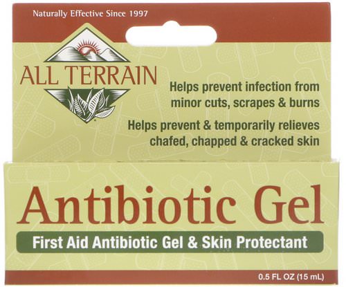All Terrain, Antibiotic Gel, First Aid Antibiotic Gel & Skin Protectant, 0.5 fl oz (15 ml) Review