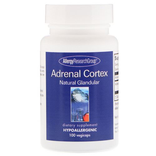 Allergy Research Group, Adrenal Cortex Natural Glandular, 100 Vegicaps Review