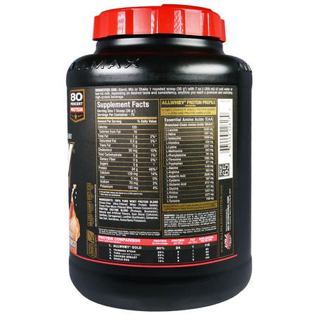 Vassleprotein, Idrottsnäring: ALLMAX Nutrition, AllWhey Gold, 100% Whey Protein + Premium Whey Protein Isolate, Cinnamon French Toast, 5 lbs. (2.27 kg)