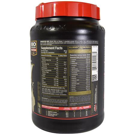 Vassleprotein, Idrottsnäring: ALLMAX Nutrition, AllWhey Gold, 100% Whey Protein + Premium Whey Protein Isolate, Cookies & Cream, 2 lbs (907 g)