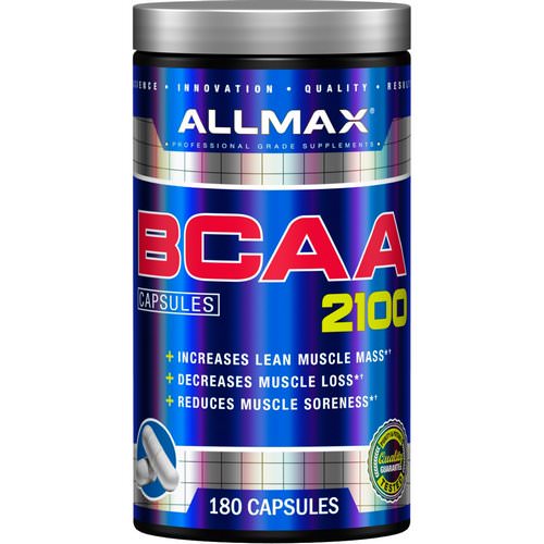 ALLMAX Nutrition, BCAA 2100, 180 Capsules Review