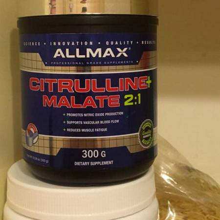 ALLMAX Nutrition, Citrulline Malate, Unflavored, (300 g)