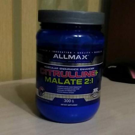 ALLMAX Nutrition, Citrulline Malate, Unflavored, (300 g)