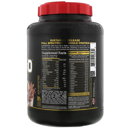 Protein, Idrottsnäring: ALLMAX Nutrition, Hexapro, Ultra-Premium 6-Protein Blend, Chocolate, 5 lbs (2.27 kg)