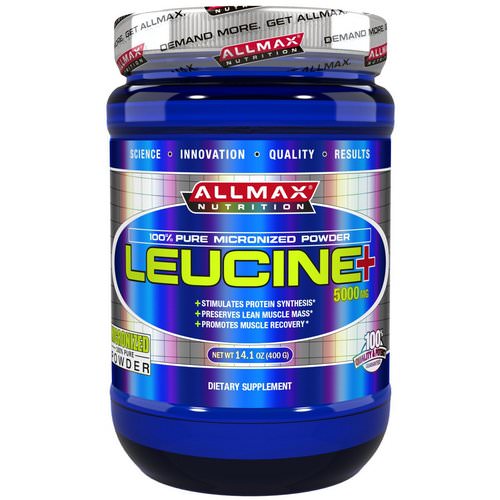 ALLMAX Nutrition, Leucine, 5000 mg, 14.1 oz (400 g) Review