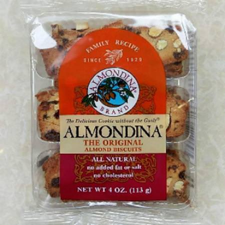 Almondina, The Original Almond Biscuits, 4 oz (113 g)