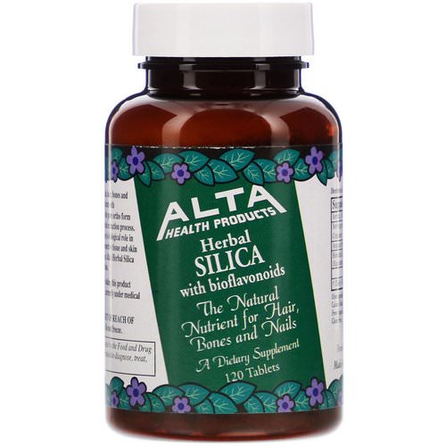 Alta Health, Herbal Silica with Bioflavonoids, 120 Tablets Review