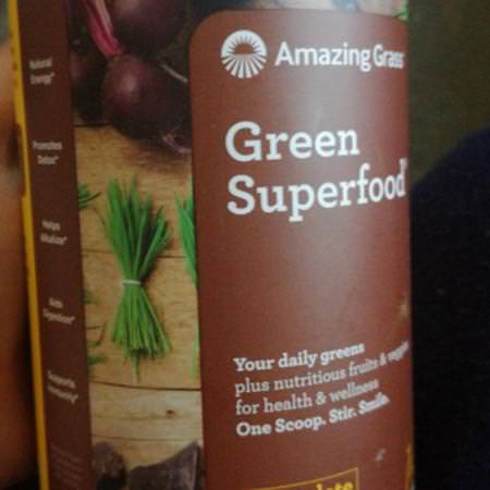 Amazing Grass Greens Superfood Blends Cacao - Cacao, Superfoods, Green, Supplements