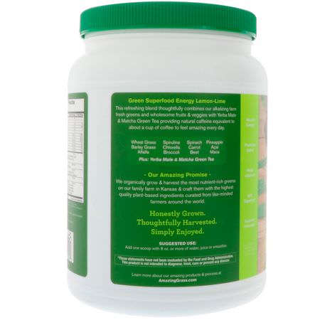 Amazing Grass Greens Superfood Blends Energy Formulas - Energy, Superfoods, Green, Supplements