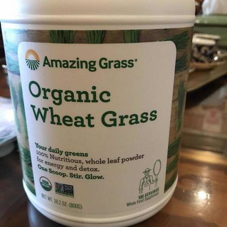 Amazing Grass Vetegräs, Superfoods, Green, Supplements