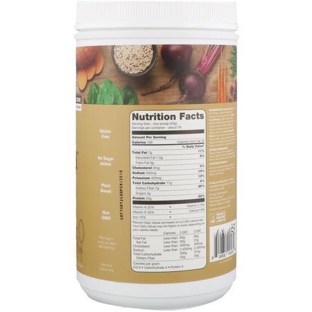 Växtbaserat, Växtbaserat Protein, Idrottsnäring: Amazing Grass, Protein Superfood, Chocolate Peanut Butter, 1.7 lbs (774 g)