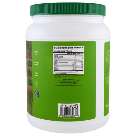 Superfoods, Greener, Kosttillskott: Amazing Grass, Amazing Trio, Barley Grass & Wheat Grass & Alfalfa, 1.8 lbs (800 g)