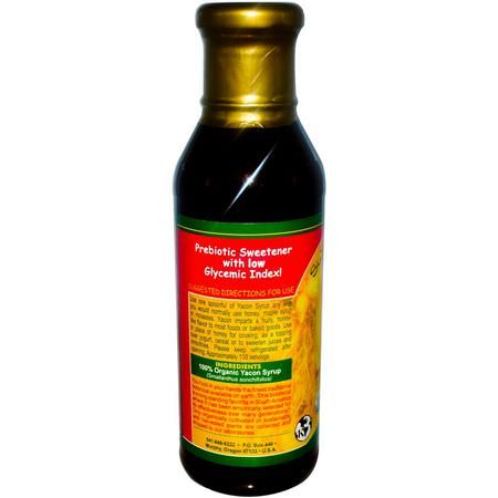 Sötningsmedel, Honung: Amazon Therapeutics, Organic, Yacon Syrup, 11.5 fl oz