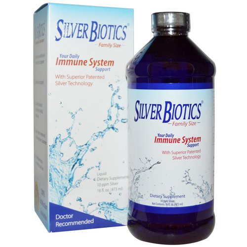 American Biotech Labs, Silver Biotics, Immune System Support, 10 PPM, 16 fl oz (472 ml) Review