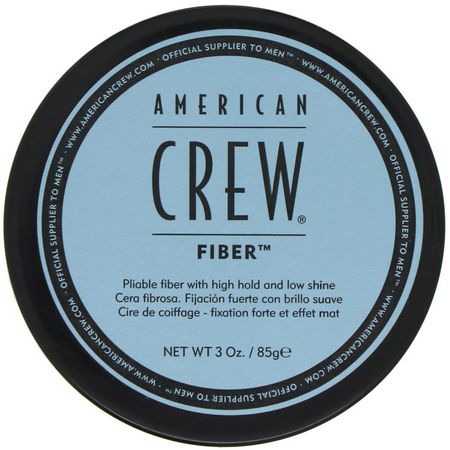 Lämna-In-Behandlingar, Styling, Hår: American Crew, Fiber, 3 oz (85 g)