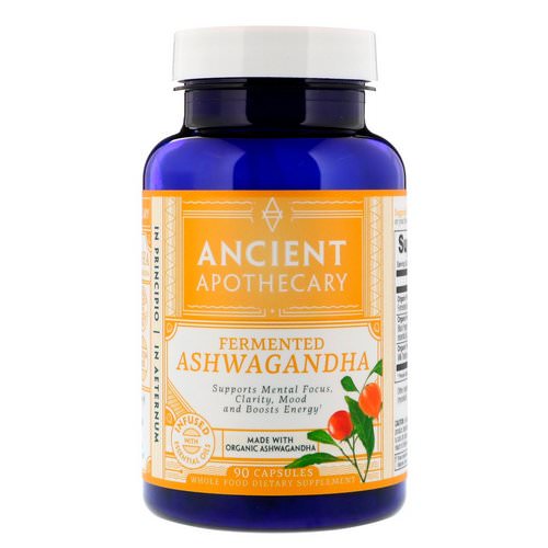 Ancient Apothecary, Fermented Ashwagandha, 90 Capsules Review