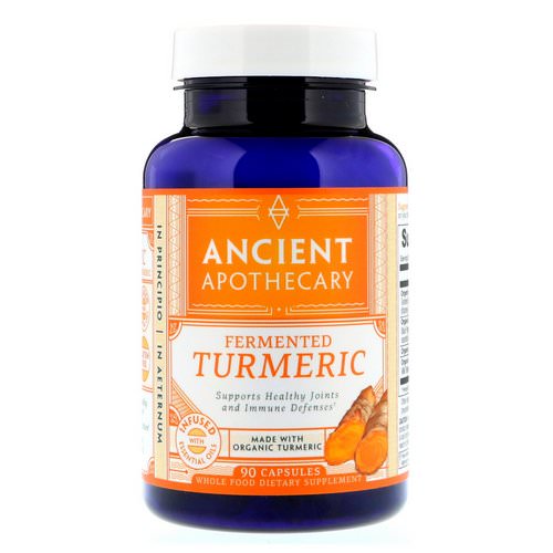 Ancient Apothecary, Fermented Turmeric, 90 Capsules Review