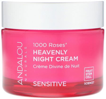 Andalou Naturals Night Moisturizers Creams - Nattfuktare, Krämer, Ansiktsfuktare, Skönhet