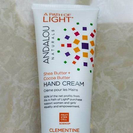 Andalou Naturals Hand Cream Creme - Handkrämkräm, Handskötsel, Bad