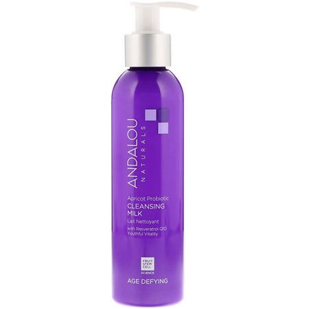 Andalou Naturals Face Wash Cleansers Resveratrol Skin Care - Resveratrol Skin Care, Cleansers, Face Wash, Scrub