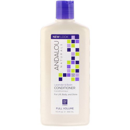 Andalou Naturals, Conditioner, Full Volume, For Lift, Body, and Shine, Lavender & Biotin, 11.5 fl oz (340 ml) Review